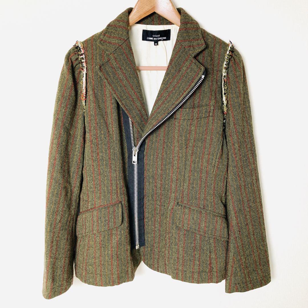 Yahoo!オークション -「tricot comme des garcons ジャケット Yahoo!オークション -「tricot comme des garcons ジャケット