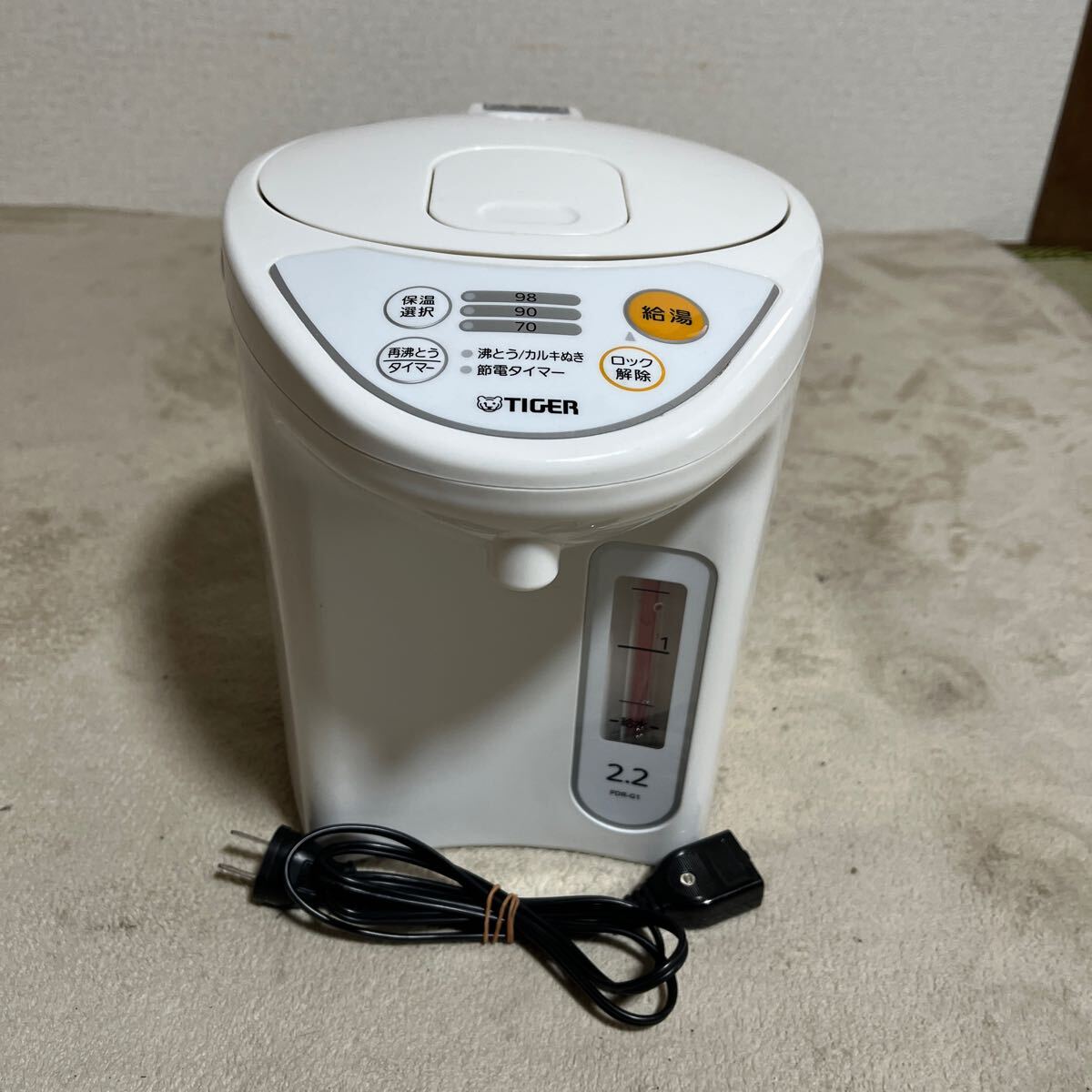 Yahoo!オークション -「タイガーマイコン電動ポット」(電気 Yahoo!オークション -「タイガーマイコン電動ポット」(電気
