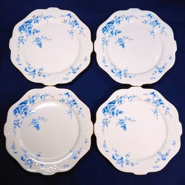 ◆送料無料◆ ノリタケ アイボリーチャイナ 大皿4枚 Noritake Ivory China