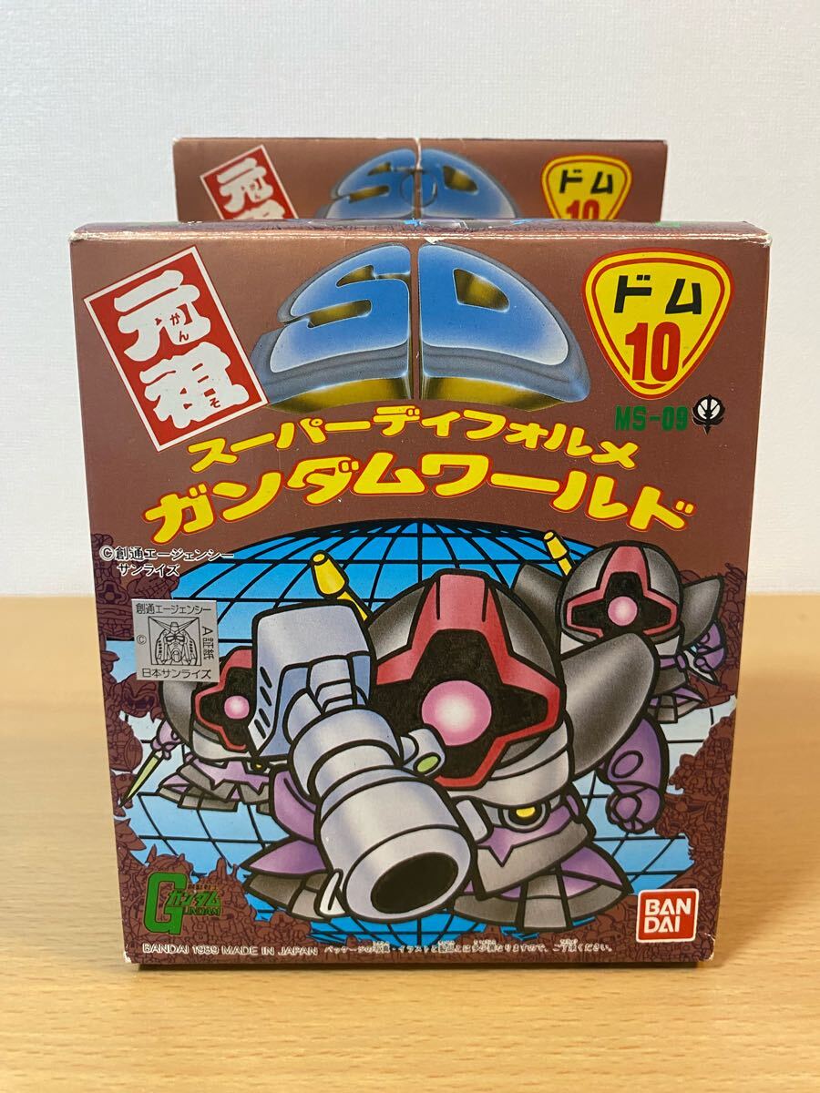 元祖SDガンダム ドムMS-09スーパーディフォルメガンダムワールド 当時物 Yahoo!オークション -「元祖sdガンダム ドム」(プラモデル) の