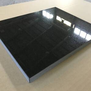 高級 天然黒御影石 山西黒 オーディオボード ●450×450×20● 【送料無料】