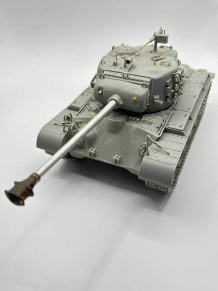 未塗装完成品「M26A1」塗装の練習用にまたディスプレィに如何でしょうか・・・・送料当方負担