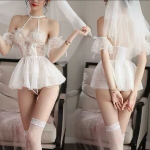 ウェディングドレス個人撮影配信コスプレコスチューム新婚花嫁コンカフェメンエスハロウィンクリスマスサンタ