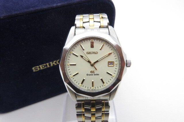 楽天市場】☆良品【SEIKO】セイコー グランドセイコー デイト