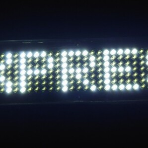 マルチLEDプレート ホワイト デコトラ 旧車 街道レーサー カスタムカー EXPRESS LEDプレート