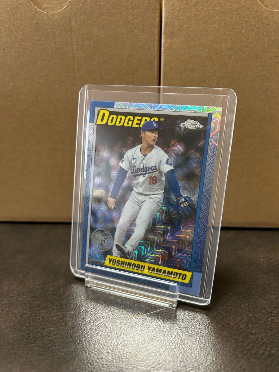 大谷翔平Toppsシリーズ1 1987クロームシルバーパック・ブルーパラレル 大谷翔平Toppsシリーズ1 1987クロームシルバーパック・ブルー