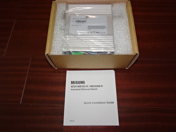 新品☆即決☆送料込み ミスミ 8ポート10/100Mアンマネージド産業用スイッチングハブ IESH-MB305-R