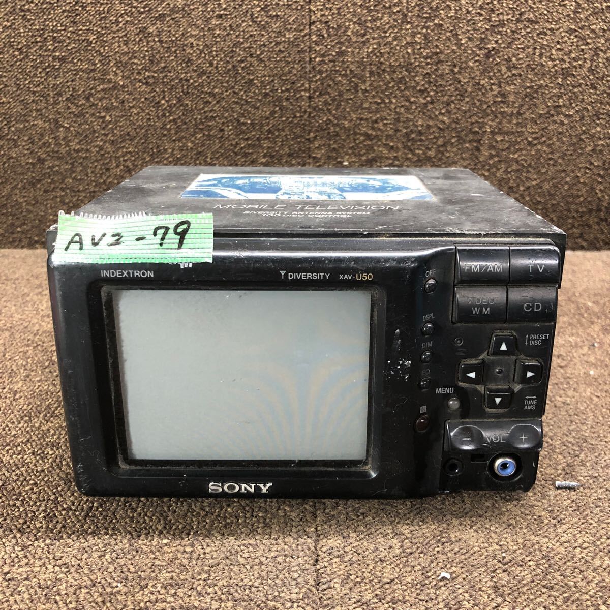SONY XAV-U50 モバイルテレビ Mobile television SONY XAV-U50 モバイルテレビ Mobile television SONY XAV-U50