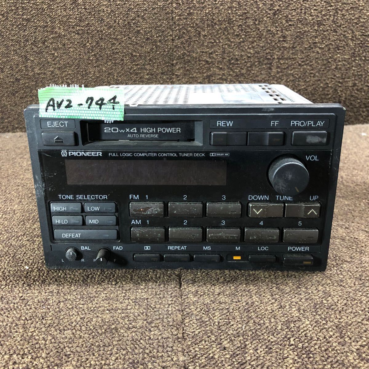 Yahoo!オークション -「(ジャンク)パイオニア」(テープデッキ