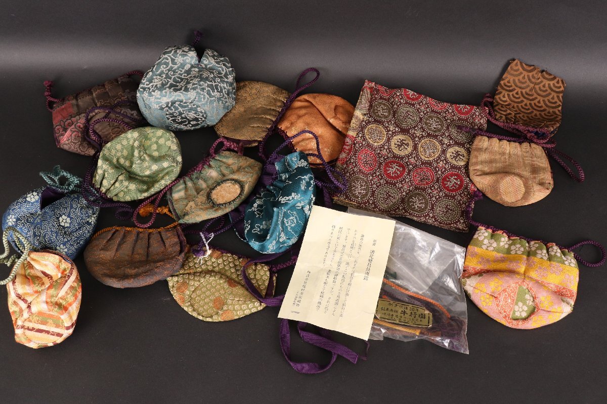 茶入れ□六祖「有祥作」茶入 桐共箱付き 棗 茶瓶 お