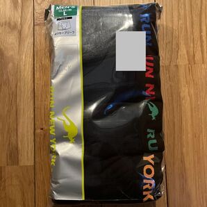 新品 メンズ RUN NEW YORK ボクサーパンツ Lサイズ 4枚組 ※開封して梱包します。