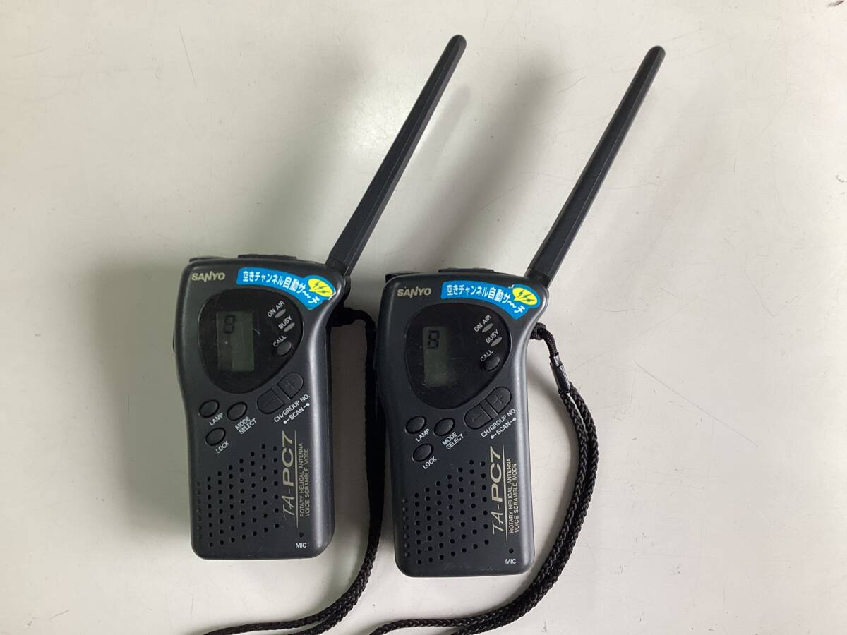 SANYO TA-395 トランシーバー 中古品 取扱説明書付き ジャンク Yahoo!オークション -「sanyo」(トランシーバー) (アマチュア