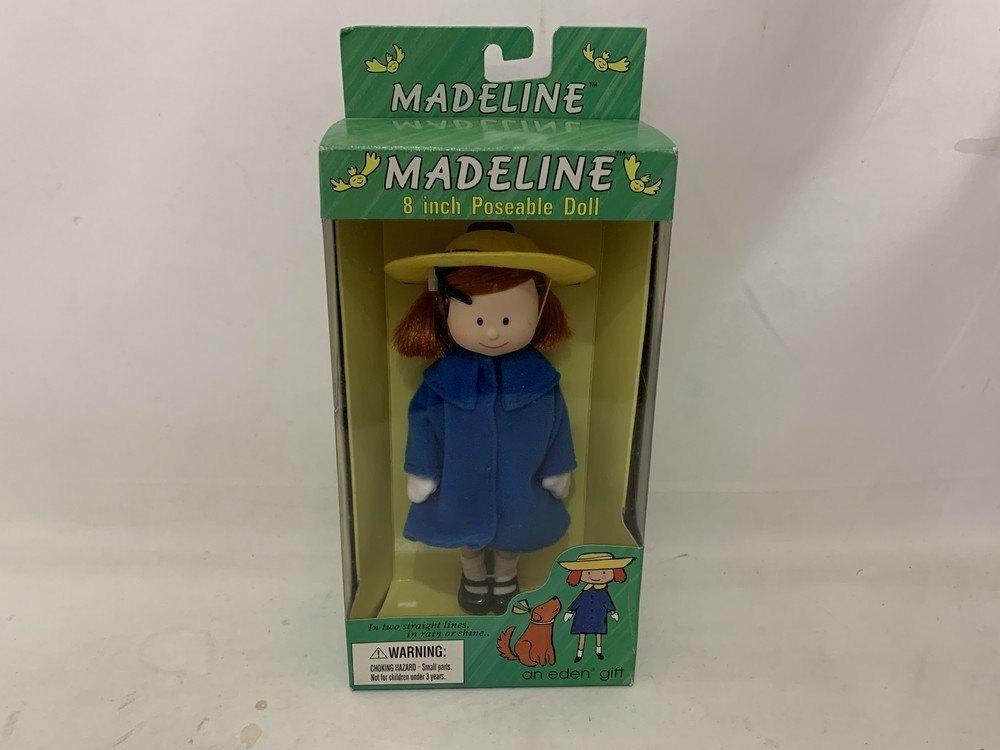 Eden エデン社 MADELINE マドレーヌちゃん 人形 ドール 箱付き サイズ: 8inch カラー: 画像参照 美中古品