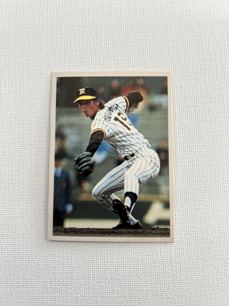 カルビー プロ野球カード 606 1976年 小林 繁 投手 - メルカリ