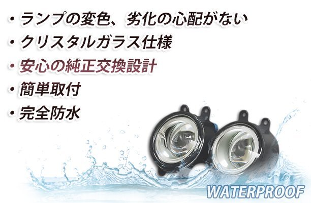 CCFLイカリング付き LEDフォグランプユニット ヴォクシー ZRR70系 青 左右セット ライト ユニット 本体 後付け 交換 CCFLイカリング付き LEDフォグランプユニット ヴォクシー ZRR70系 青 左右セット ライト ユニット 本体 後付け 交換