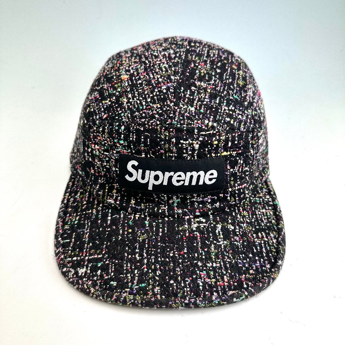 Supreme camp cap ブラック ワークキャップ　ほぼ未使用 Supreme シュプリーム 2023AW Military Camp Cap ミリタリー