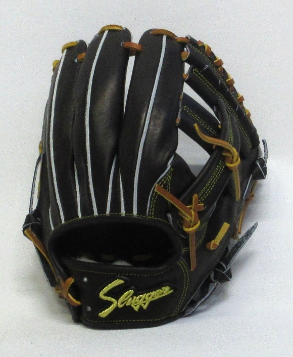 【全紐交換済み (高校野球対応)】 スラッガー 硬式グローブ / 内野手用 型付け済み (slugger グラブ) [WE989]