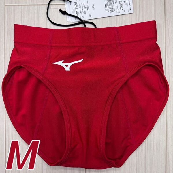ミズノ 女子陸上レーシングショーツ レッド単色 Mサイズ 新品
