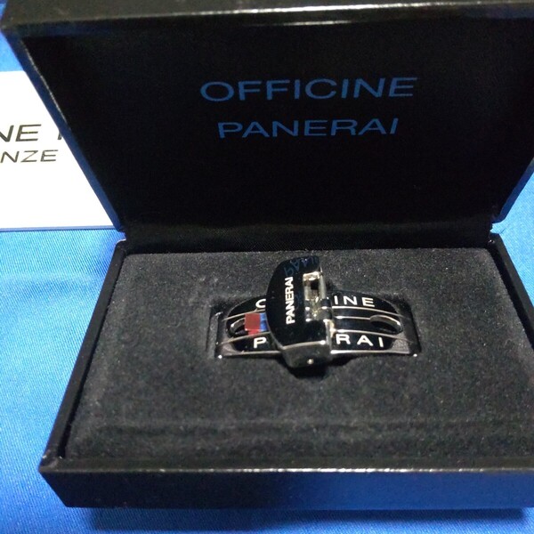 OFFICINE PANERAI 純正 オフィチーネ パネライ 正規 専用 ケース 付き 幅 20mm BDR Dバックル 未使用 デッドストック 希少 送料込み