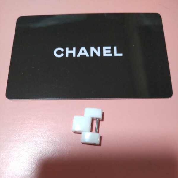 CHANEL J12 調整 駒 セラミック 白 ベルト 1 コマ WH シャネル 純正 17mm 正規 未使用 メンズ 駒 ブレスレット 延長 9mm 位 訳あり 08