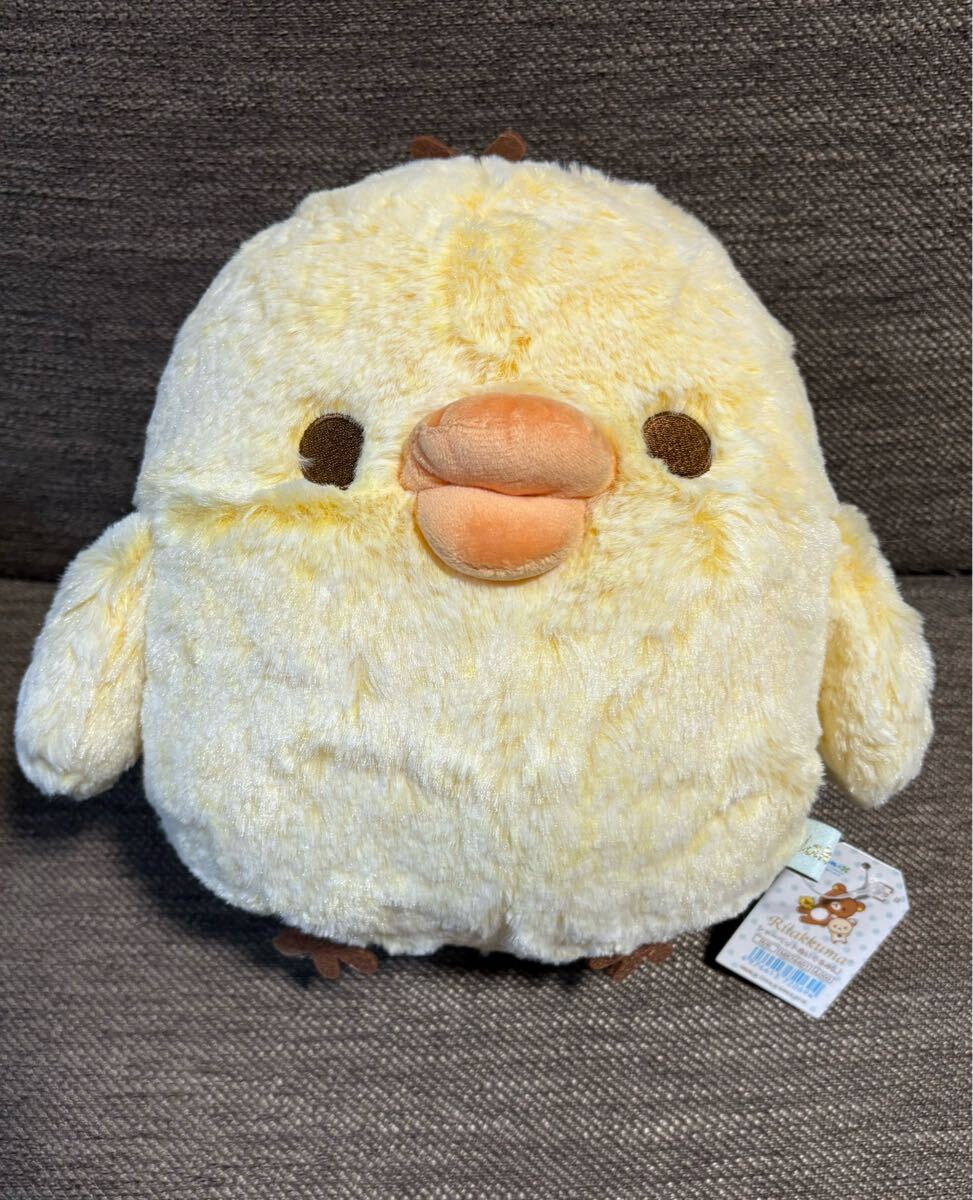 キイロイトリ☆シャーベットぬいぐるみLL☆大きい☆サンエックス キイロイトリ☆シャーベットぬいぐるみLL☆大きい☆サンエックス