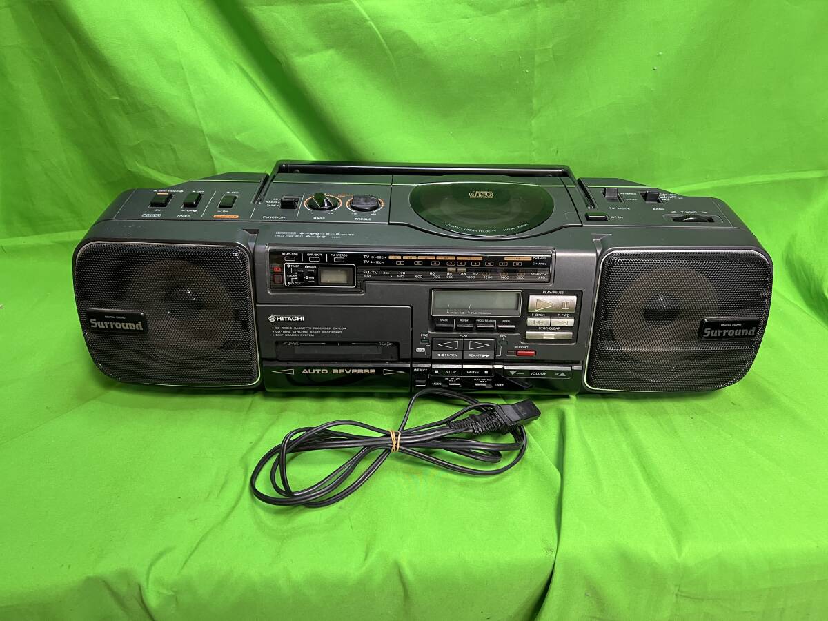 Yahoo!オークション -「日立cdラジカセ」(家電、AV、カメラ) の