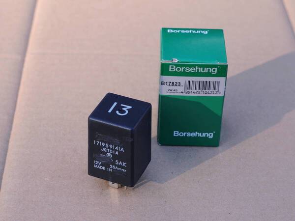 エアコンリレー・13番*VW Golf2/3/Golf1 Cabriolet/T3/T4など*191959141A*Borsehung*社外新品