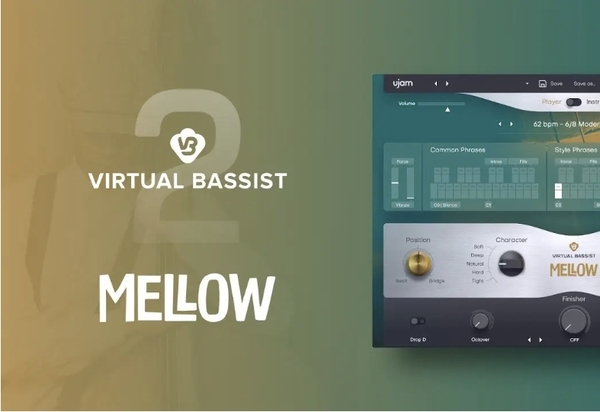 正規品 UJAM VIRTUAL BASSIST MELLOW2 DTM
