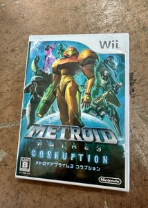未開封? メトロイドプライム3 コラプション 任天堂 ニンテンドー Nintendo