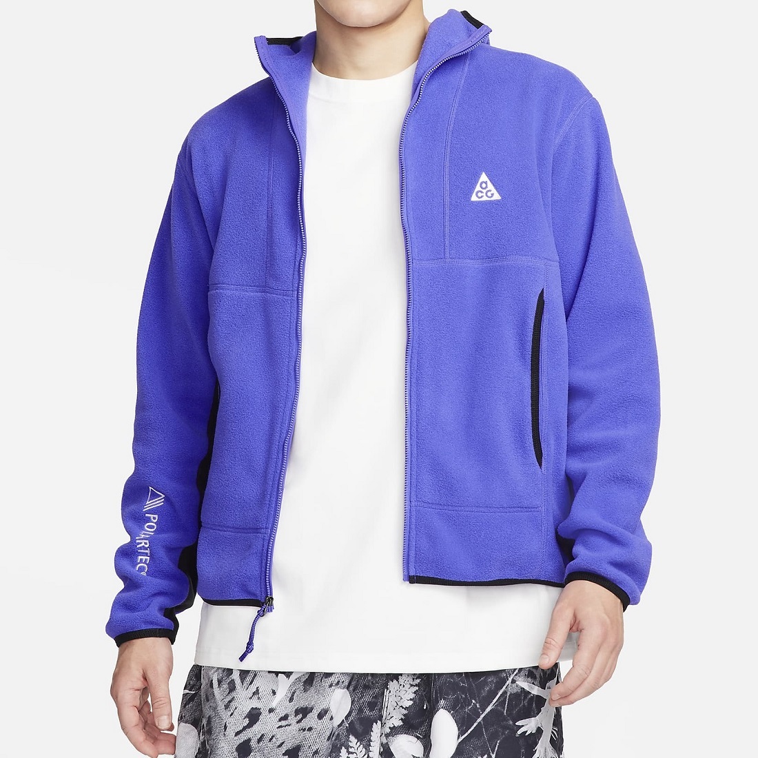 NIKE ナイキACG XL POLARTEC フリース パーカー パープル NIKE ナイキACG XL POLARTEC フリース パーカー パープル