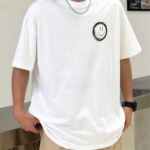 【新品】NOWLE ノウル ワンポイント プリント 半袖 Tシャツ M ホワイト