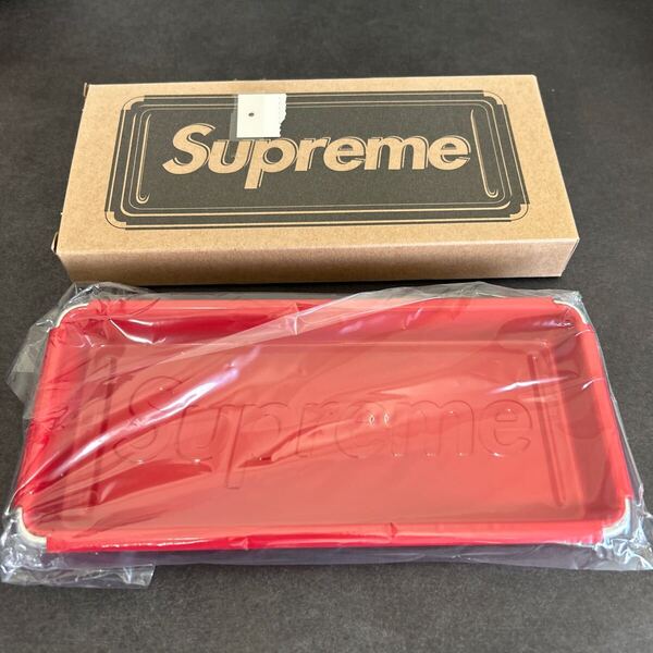 【Supreme】Dulton Tray 赤 新品 / 23ss シュプリーム トレイ トレー ボックスロゴ BOXLOGO Tシャツ パーカー キャップ