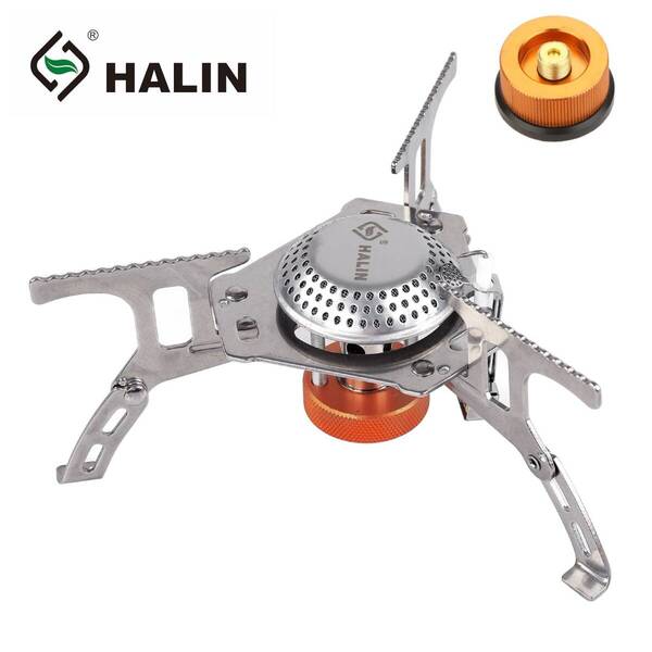 HALIN OD缶兼CB缶用 収納ケース付き キャンプ用 アウトドア缶用 シングルバーナー PSLPG認証 ガスバーナーキャンプストーブ 屋外