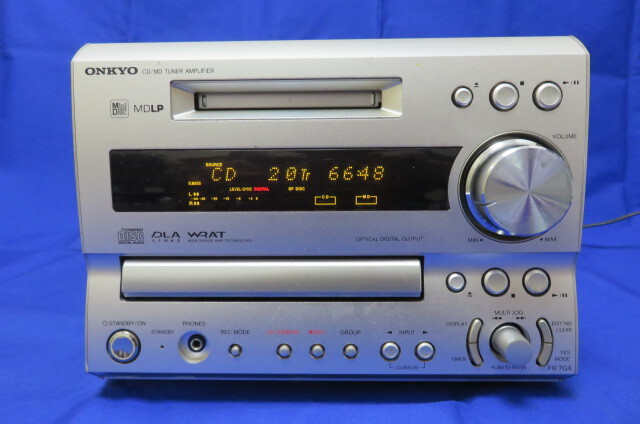 状態良好！ミニコンポの基準機！】ONKYO FR-7GX ユニット単体 MD