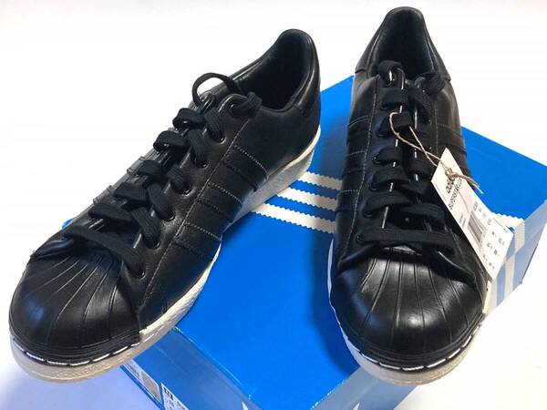 adidas Originals SUPERSTAR LUX CORE BLACK/OFF WHITE IE2301 US10 28cm アディダス スーパースター 高級ライン