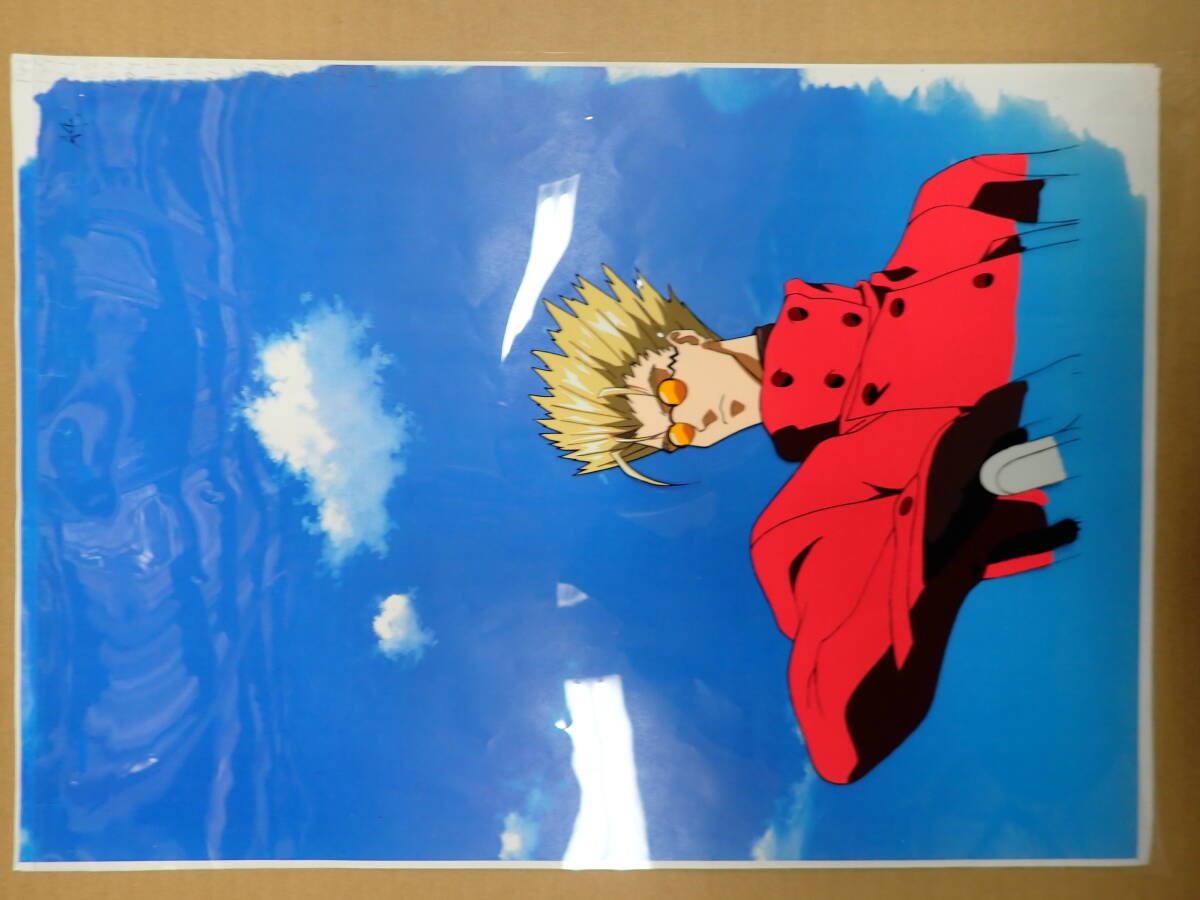 Yahoo!オークション - トライガン セル画 + 原画付き 幼少期の