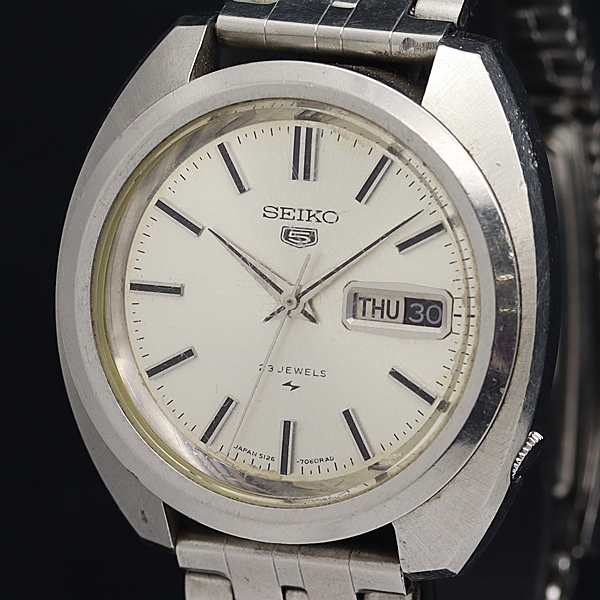 Yahoo!オークション -「seiko 5 5126-7020」の落札相場・落札価格