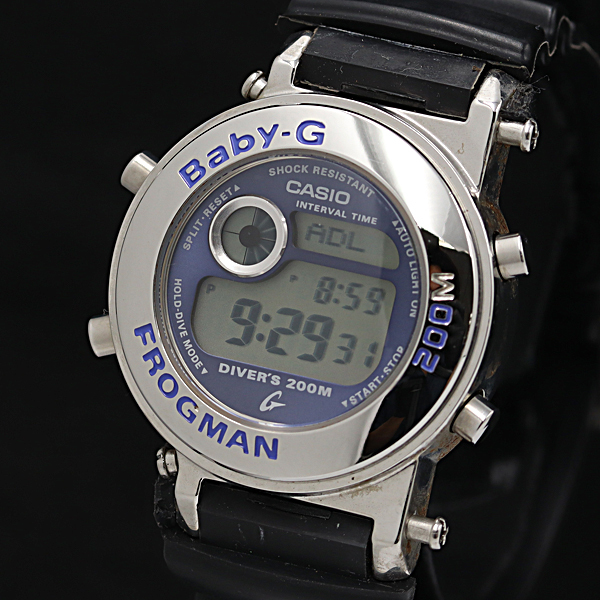 Baby-G FROGMAN /クォーツ腕時計/デジタル/ブラウン/BGW-100//