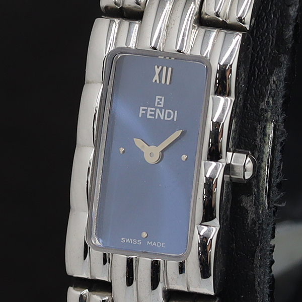 FENDI フェンディ 660L 白文字盤 ホワイト SS ステンレス 電池式