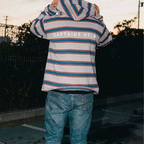 CAPTAINS HELM キャプテンズヘルム ボーダーパーカー 試着のみ XL