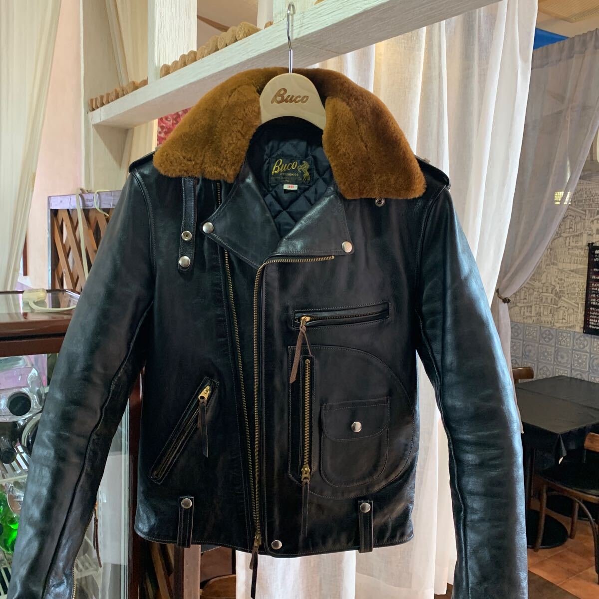 Yahoo!オークション -「buco j-24l」(ライダースジャケット Yahoo!オークション -「buco j-24l」(ライダースジャケット