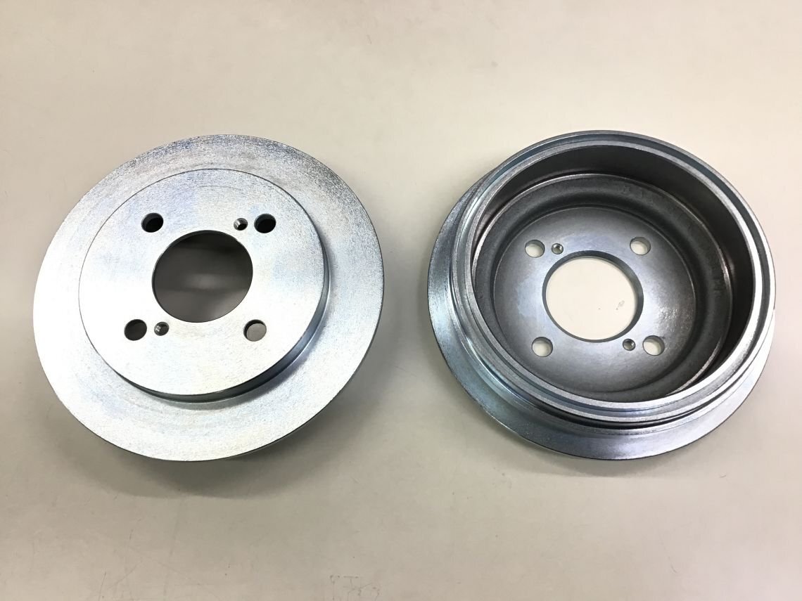キャリィトラック DA16T 2/4WD シルクロード ビックドラムKIT リヤ ブレーキドラム STD リヤブレーキ ドラム 左右SET