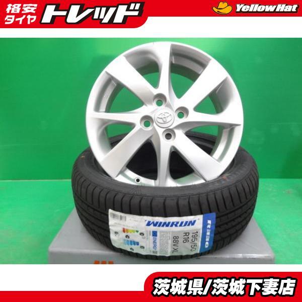 ヴィッツRS純正ホイール 16インチ ブリヂストン 195/55R16