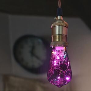 LED電球 ST64 E26 ローズ 3個入り