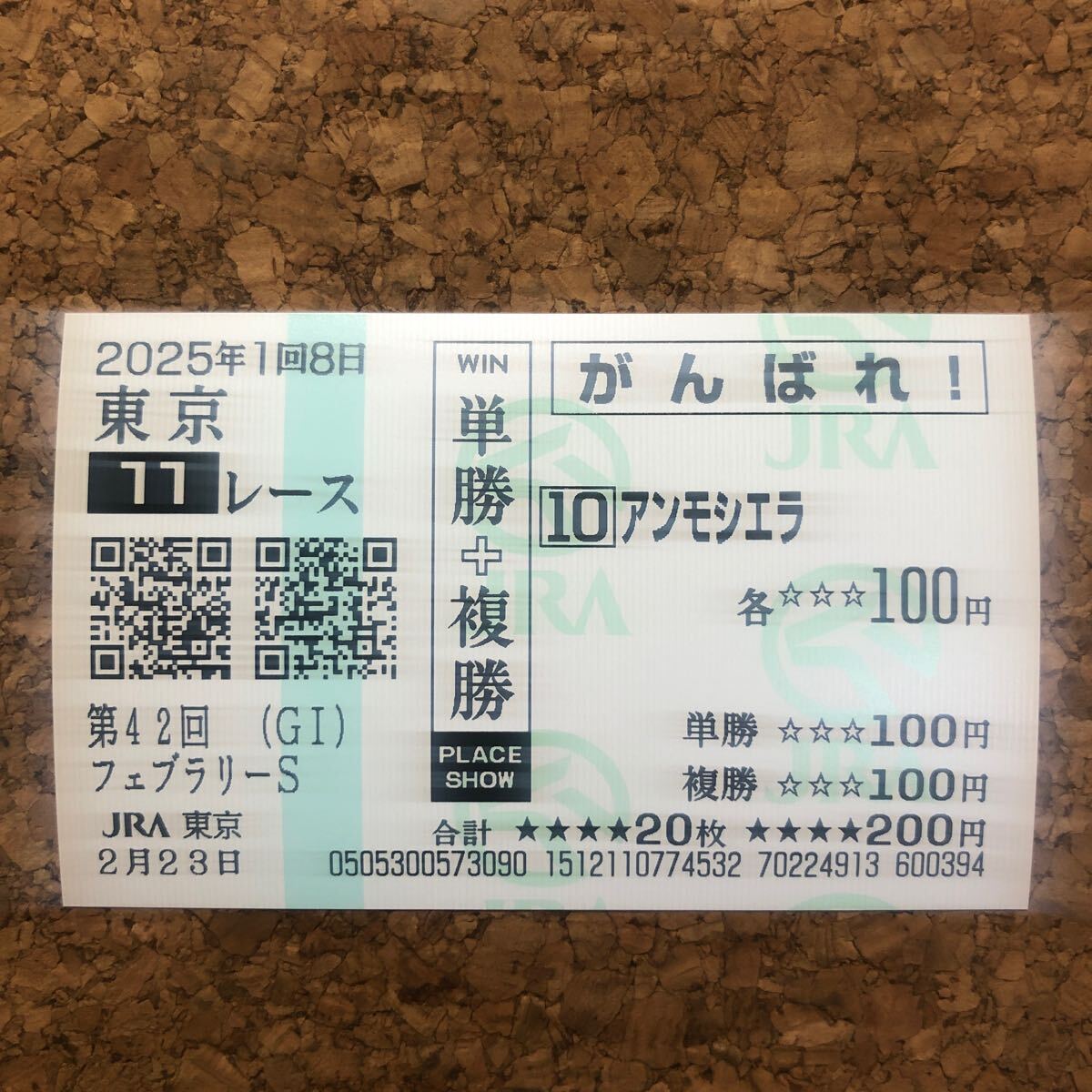 Yahoo!オークション -「がんばれ馬券」(終了したレースの馬券 Yahoo!オークション -「がんばれ馬券」(終了したレースの馬券