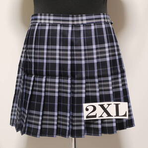 ▼サイズ2XL(ウェスト82cm)▼●匿名配送● チェック柄スカート c02-h-2xl