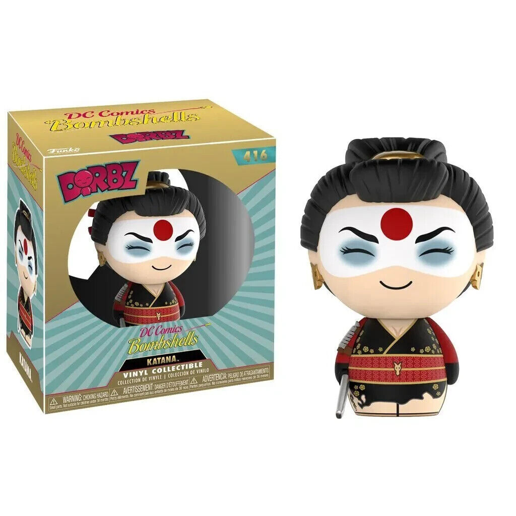 Funko Dorbz Katana DC Comics Bombshells Woman Figure #416 Toy Collectible NEW 海外 即決