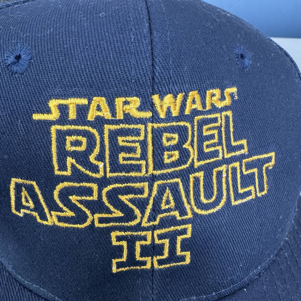 Vintage Star Wars Rebel Assult II Game Promo Snapback Hat Super Rare New NWOT 海外 即決 Vintage Star Wars Rebel Assult II Game Promo Snapback Hat Super Rare New NWOT 海外 即決