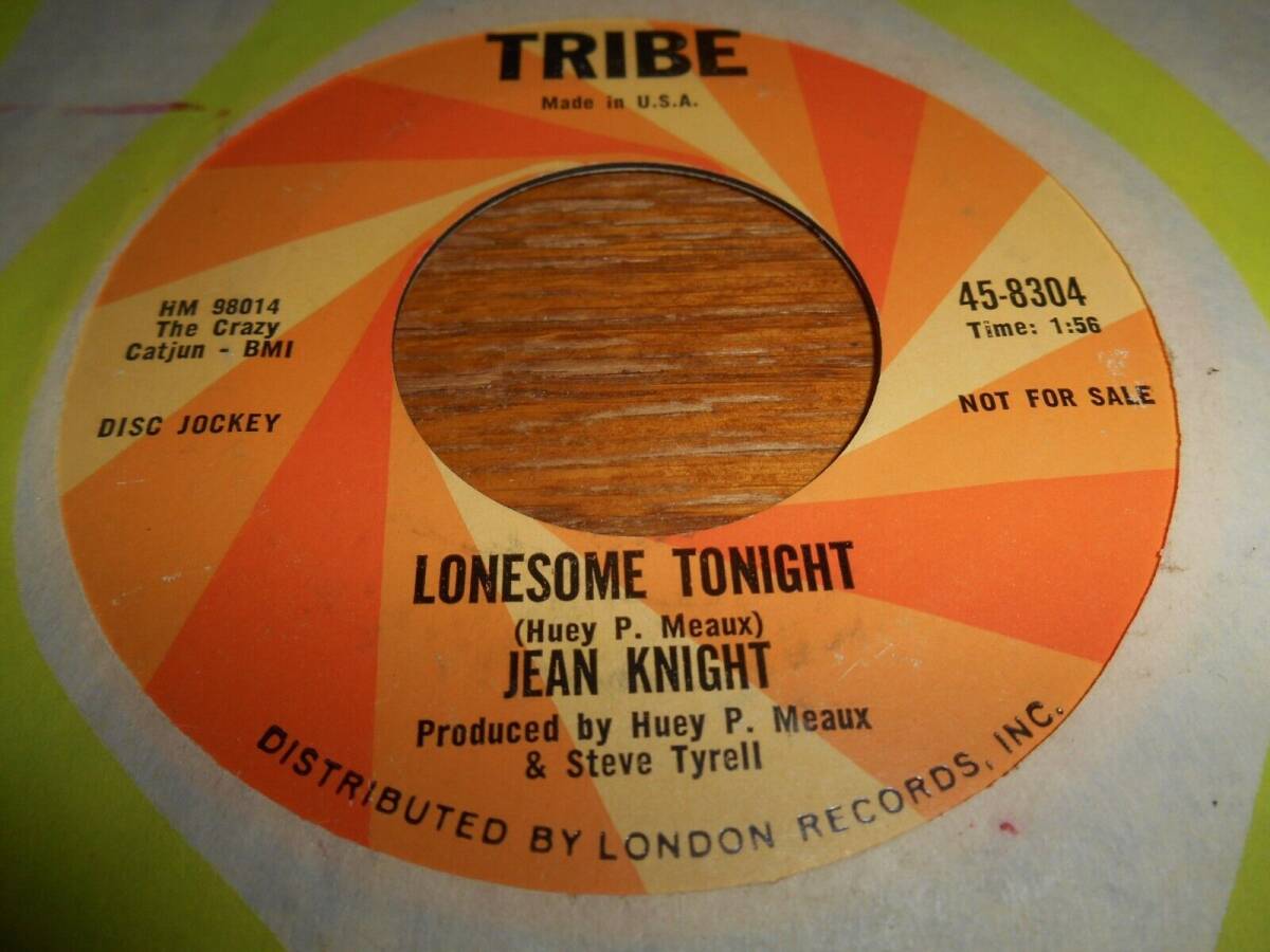 JEAN KNIGHT: Love / / Lonesome Tonight TRIBE 7" Single ソウル VINTAGE 45 RPM 海外 即決