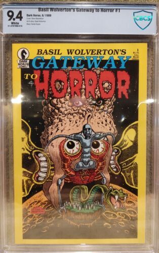 Basil Wolverton\'s Gateway to Horror 1 CBCS 9.4 wp (1988) Dark Horse Comics 海外 即決